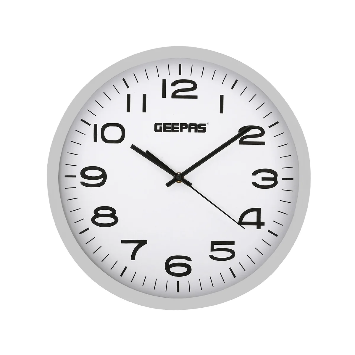 Geepas | For you. For life. 3D Simple Black and White Wall Clock