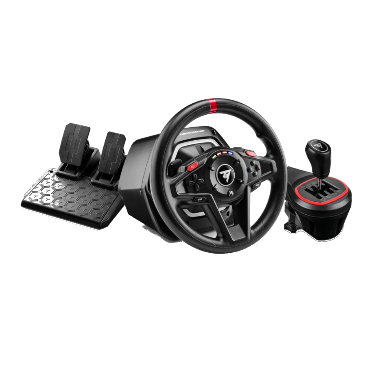 Thrustmaster T-128 with Wheel, Pedals and Shifter