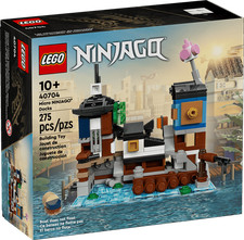 LEGO Micro NINJAGO Docks Set 40704 New & Sealed FREE POST