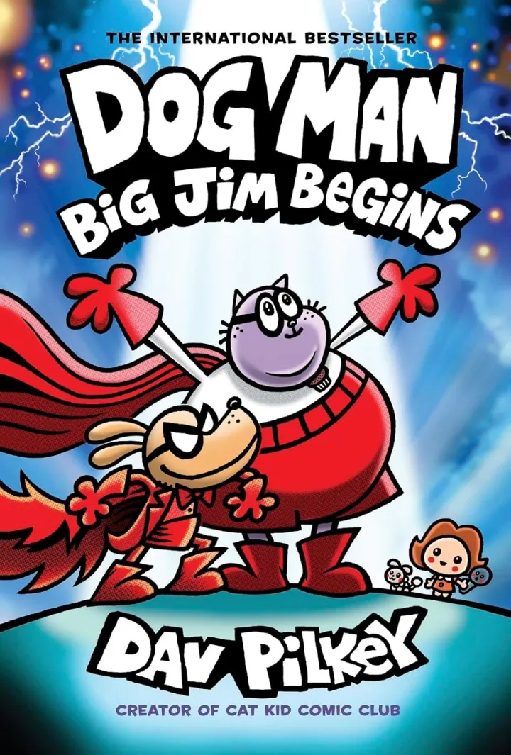 Dog Man 13: Big Jim Begins by Dav Pilkey - Graphic Novel - Ages 7-9 - Hardcover Edition