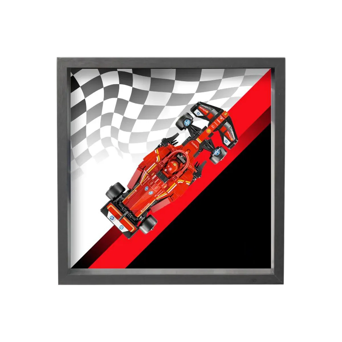 Wall-Mount Display case for LEGO® Speed F1 series（77242-77251） - Ferrari SF-24（77242）