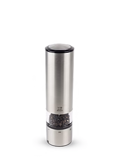 Peugeot Dazzle your guests with the revolutionary technology on display in this set of Elis Sense salt and pepper mills. The first generation of touch mills, the Elis Sense has simplified seasoning and set new standards for innovation in everyday living. Elis Sense