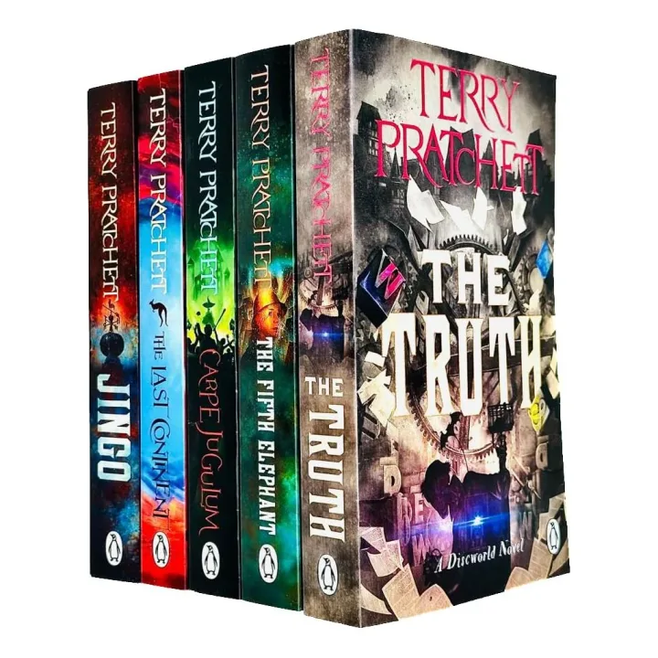 Discworld Novels Series 5 by Terry Pratchett - 5 Books Collection Set - Fantasy Fiction - Paperback