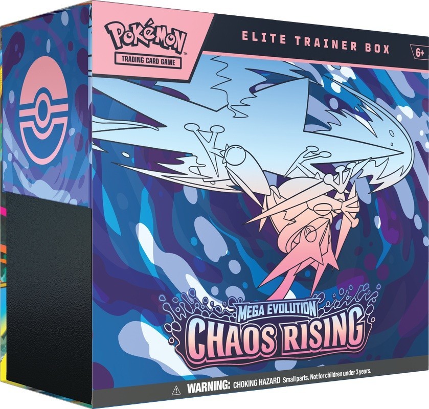 Pokemon TCG Chaos Rising Elite Trainer Box ETB Brand New Factory Sealed