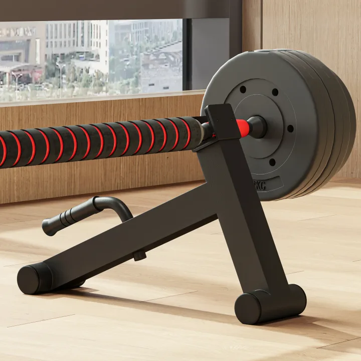 SPORTNOW Deadlift Barbell Jack with Non-Slip Handle, for Weight Training