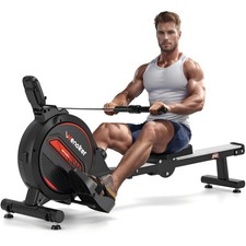 Wenoker H300 Magnetic Rowing Machine 16 Level Resistance Rower 160KG Home Gym