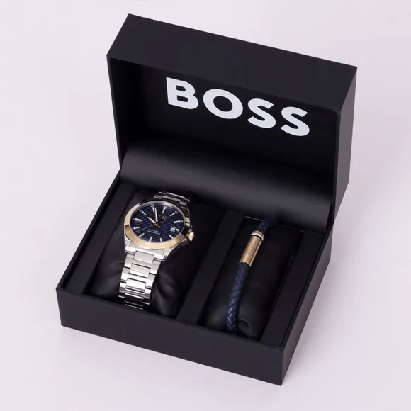 BOSS Watch & Bracelet Gift Set