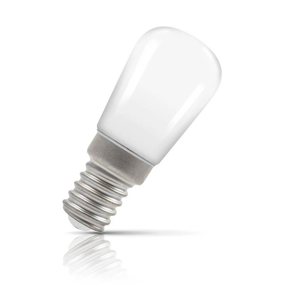 Crompton Lamps Crompton Fridge/Freezer LED Light Bulb E14 2.2W (25W Eqv) Warm White Opal Freezer Small Screw Kitchen Appliance