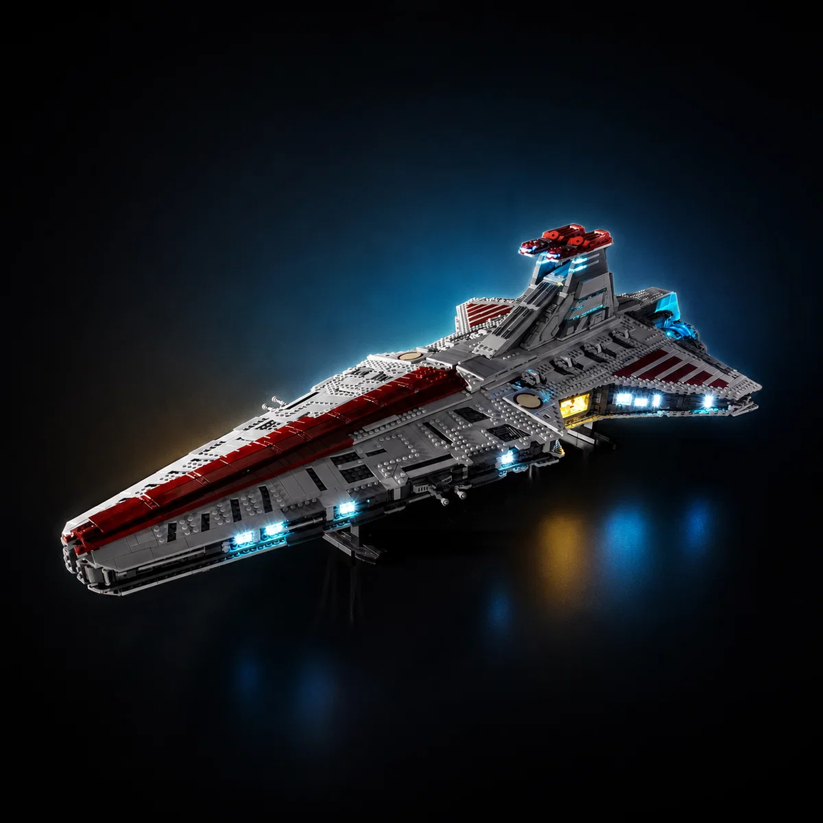 Light Kit Compatible with LEGO® Venator-Class Cruiser Set 75367