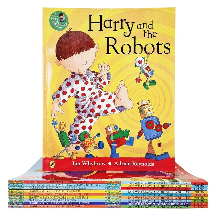 Harry and the Dinosaurs 10 Books Collection Set by Ian Whybrow - Ages 2-7 - Paperback