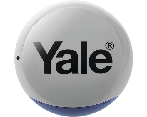 Yale Grey External Siren - Battery Powered - Sync Alarm Range