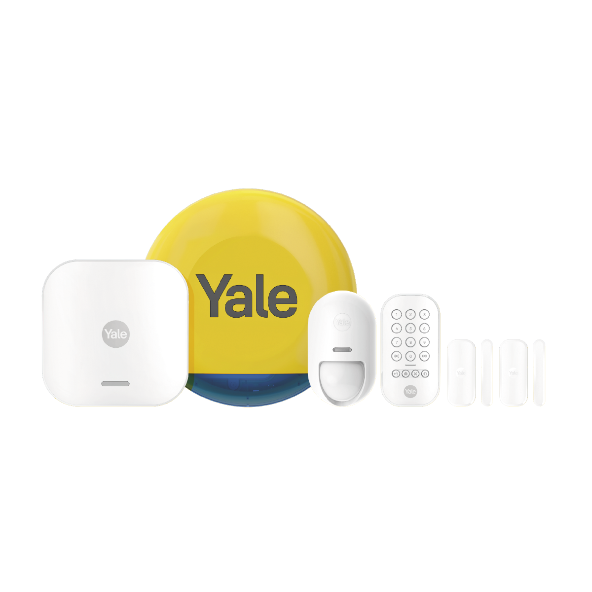 Yale Smart Alarm Starter Kit with 6 Months FREE Enhanced Features