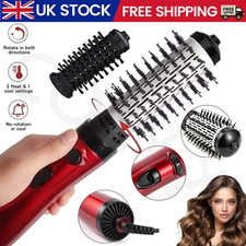 3in1 Hot Air Styler and Rotating Hair Dryer Hair Straightener Curler Brush Comb