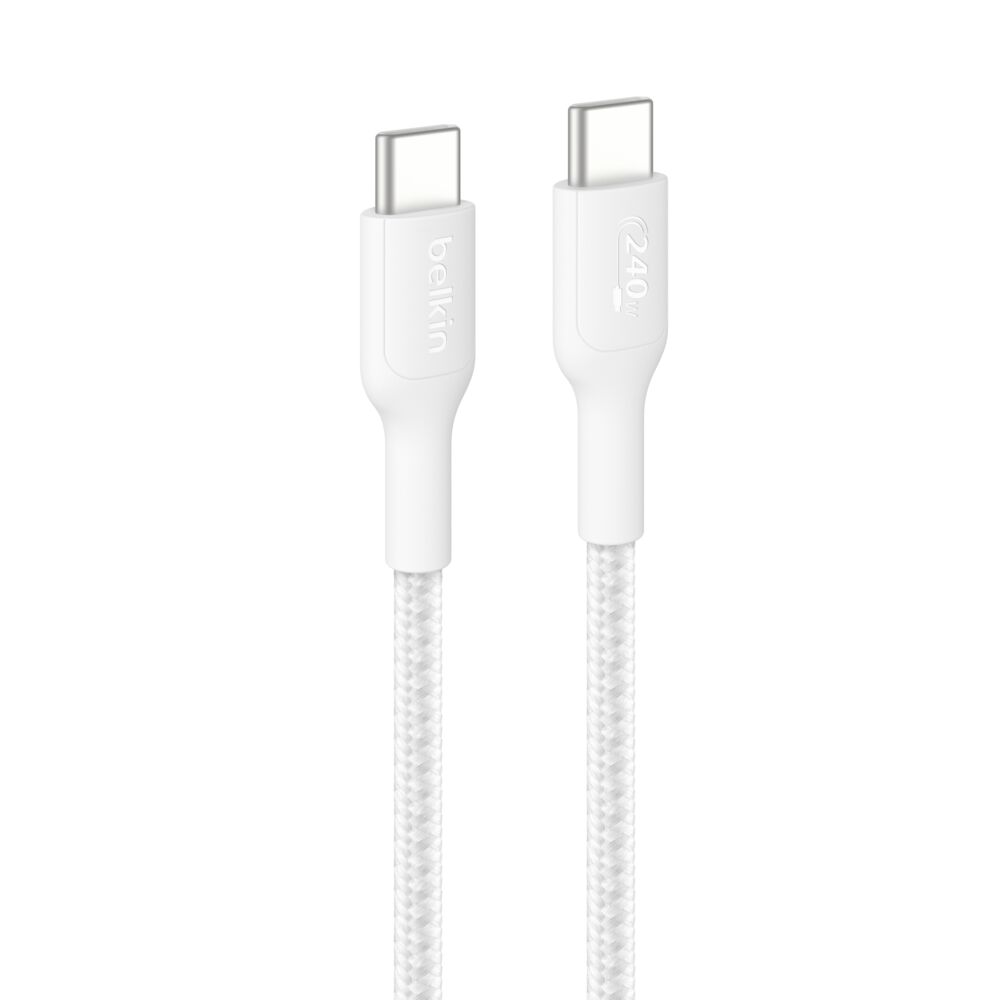 Belkin BoostCharge Pro USB-C to USB-C Braided Cable 240W, 3.3ft/1m