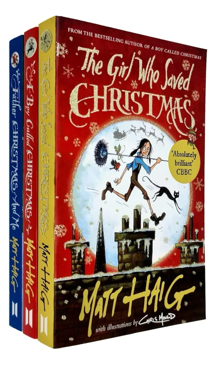 Canongate Books A Boy Called Christmas Series by Matt Haig - 3 Books Paperback Collection Set - Ages 7-9 - Magical Christmas Story Gift
