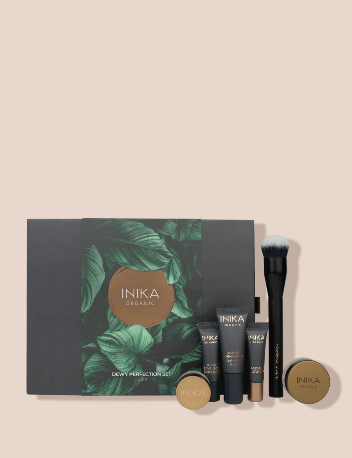 INIKA Organic Dewy Perfection Set - Light