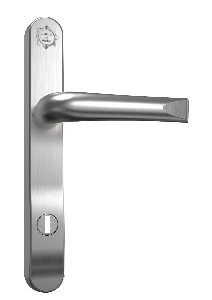 Mila SupaSecure Long Lever Door Handle - Polished Stainless