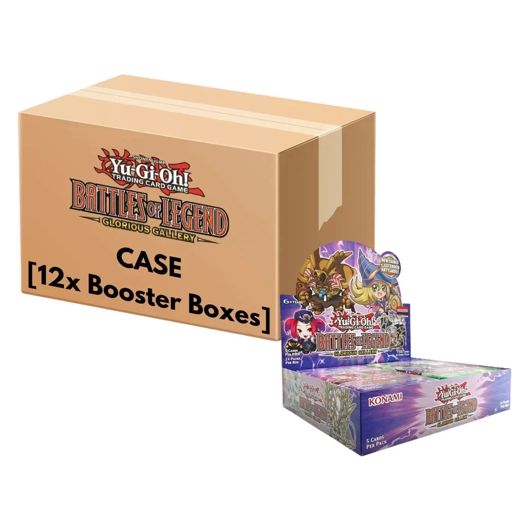 Yu-Gi-Oh TCG Battles of Legend Glorious Gallery Sealed CASE (12 Booster Boxes)