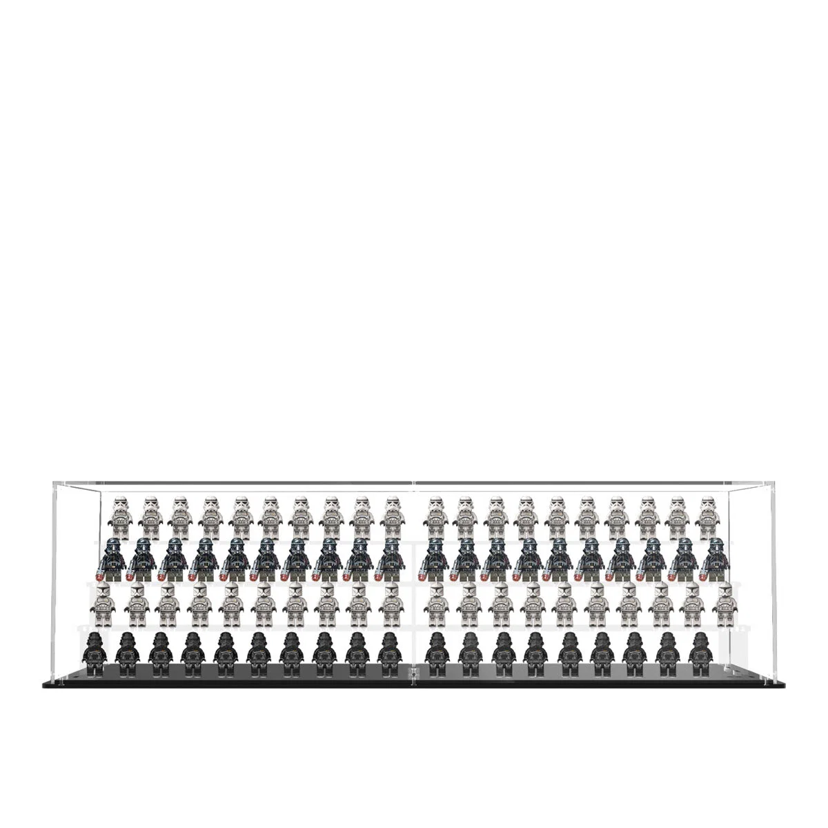 80 LEGO® Minifigures Wall Display Case