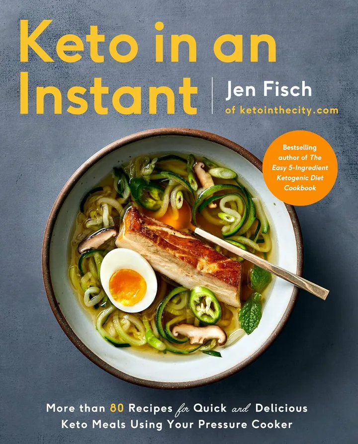 Keto in an Instant by Jen Fisch - More Than 80 Keto Pressure Cooker Recipes - Non Fiction - Paperback