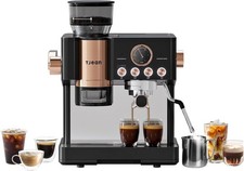 Coffee Machine-Tjean Barista Senso, Dual Boiler Bean‑to‑Cup Coffee Machine