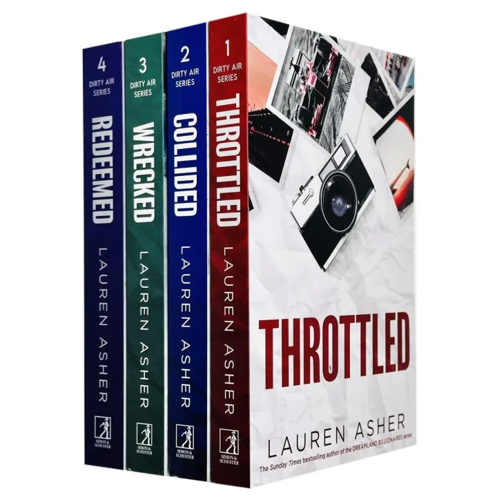The Dirty Air Series 1-4 Books Collection Set by Lauren Asher - Adult Fiction - Paperback