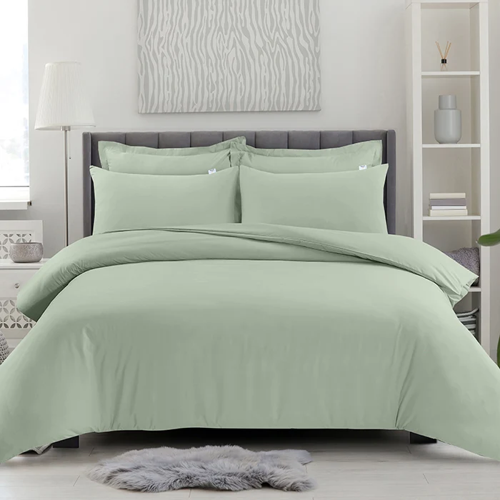Complete Bedding Set in Sage Green