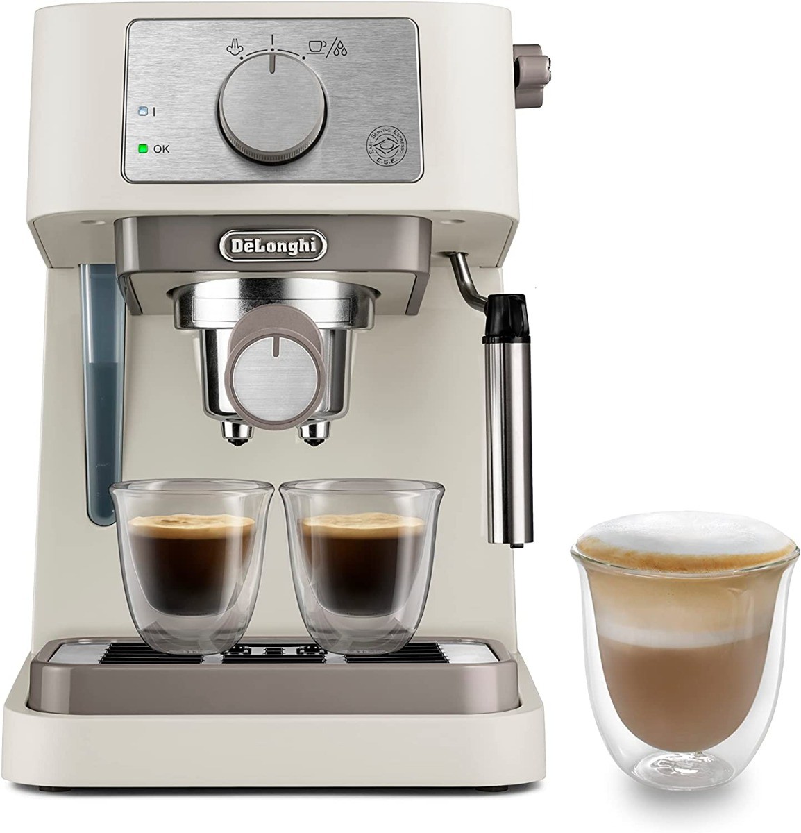De'Longhi EC260.CR Manual Coffee Machine Espresso Maker Stilosa 1100w Cream