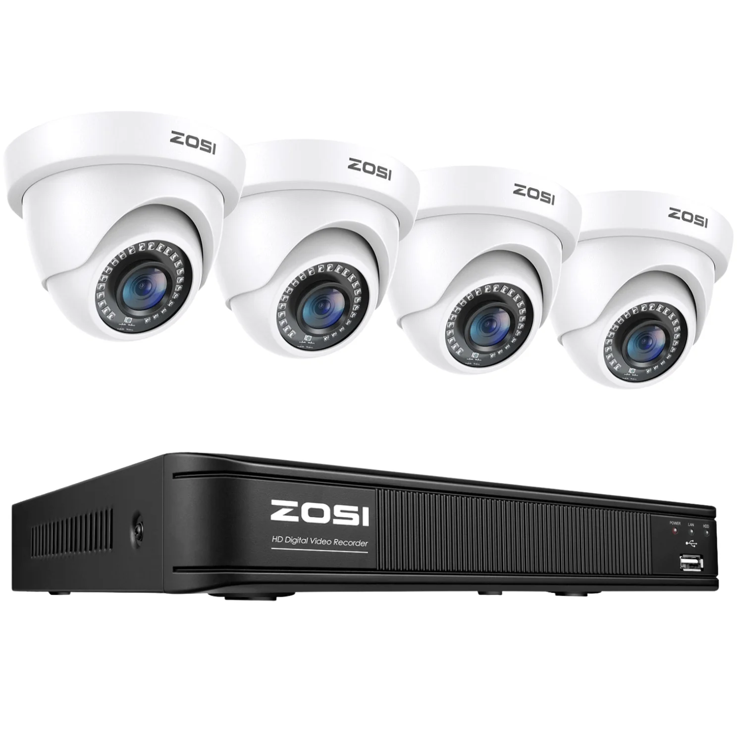 C419 1080P 8CH CCTV Security Camera System + Optional Hard Drive