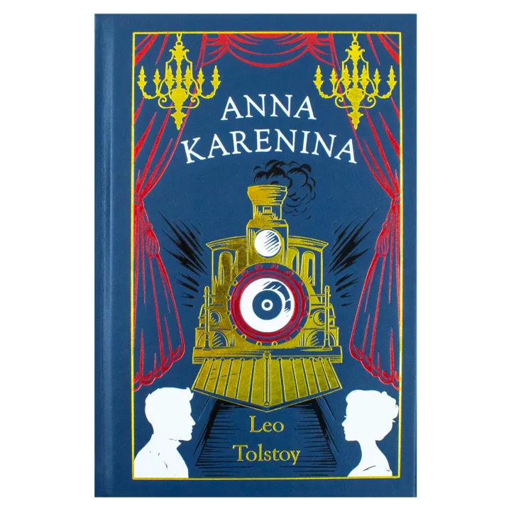 Anna Karenina by Leo Tolstoy - Classic Russian Literary Fiction - Leatherbound Edition