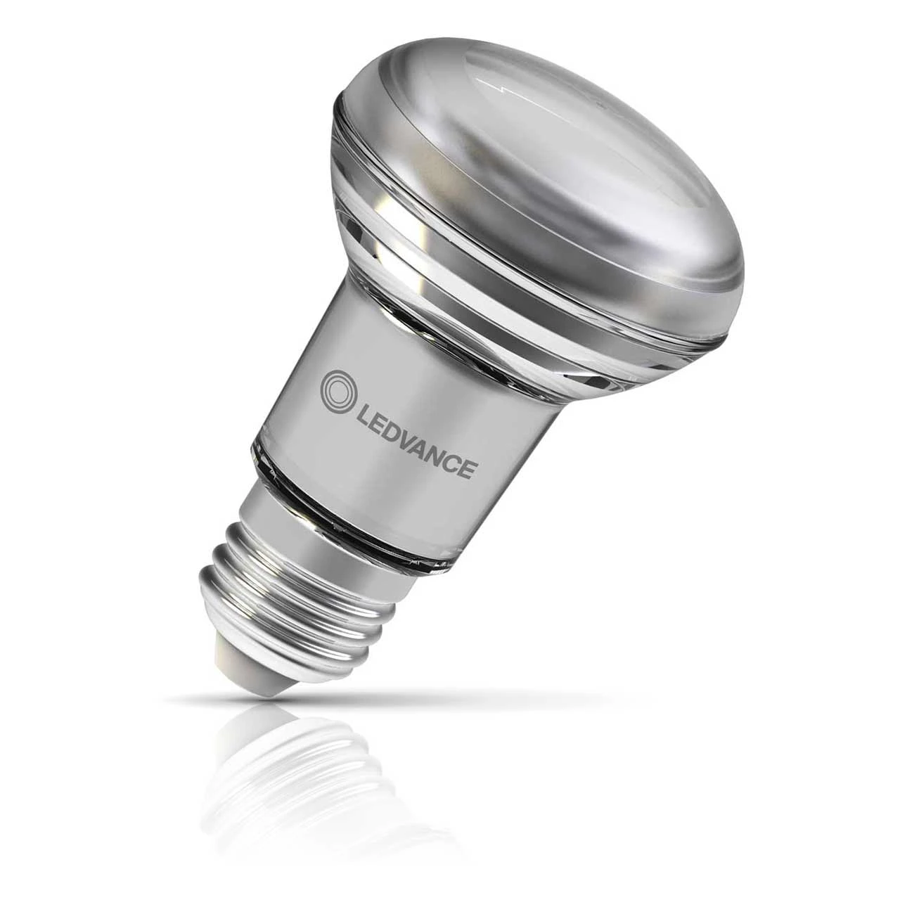 Ledvance R63/R64 Reflector LED Light Bulb E27 2.9W (40W Eqv) Warm White Diffused Value Class Spotlight Screw 36°