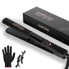 KIPOZI 2 in 1 Hair Straighteners Ceramic Straightener Curler Salon Hair Styler