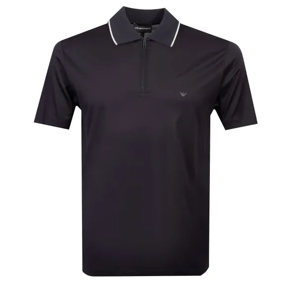 Emporio Armani Travel Zip Polo Shirt