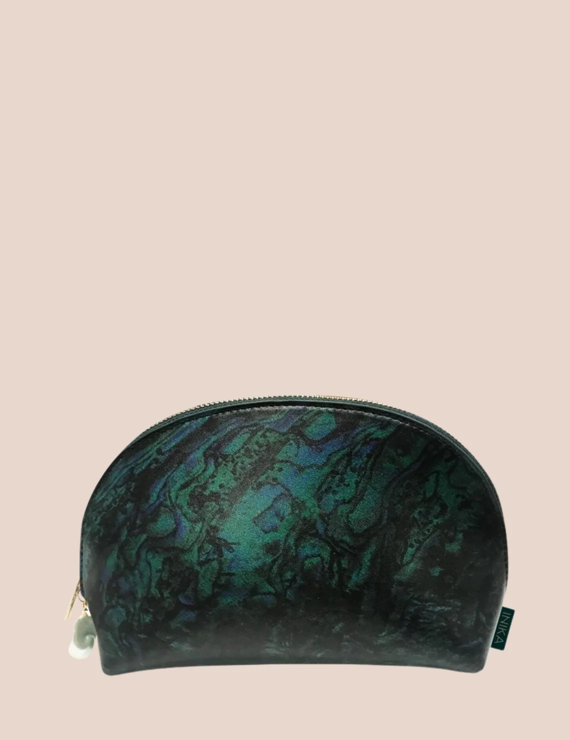 INIKA Organic Vegan Leather Cosmetic Pouch