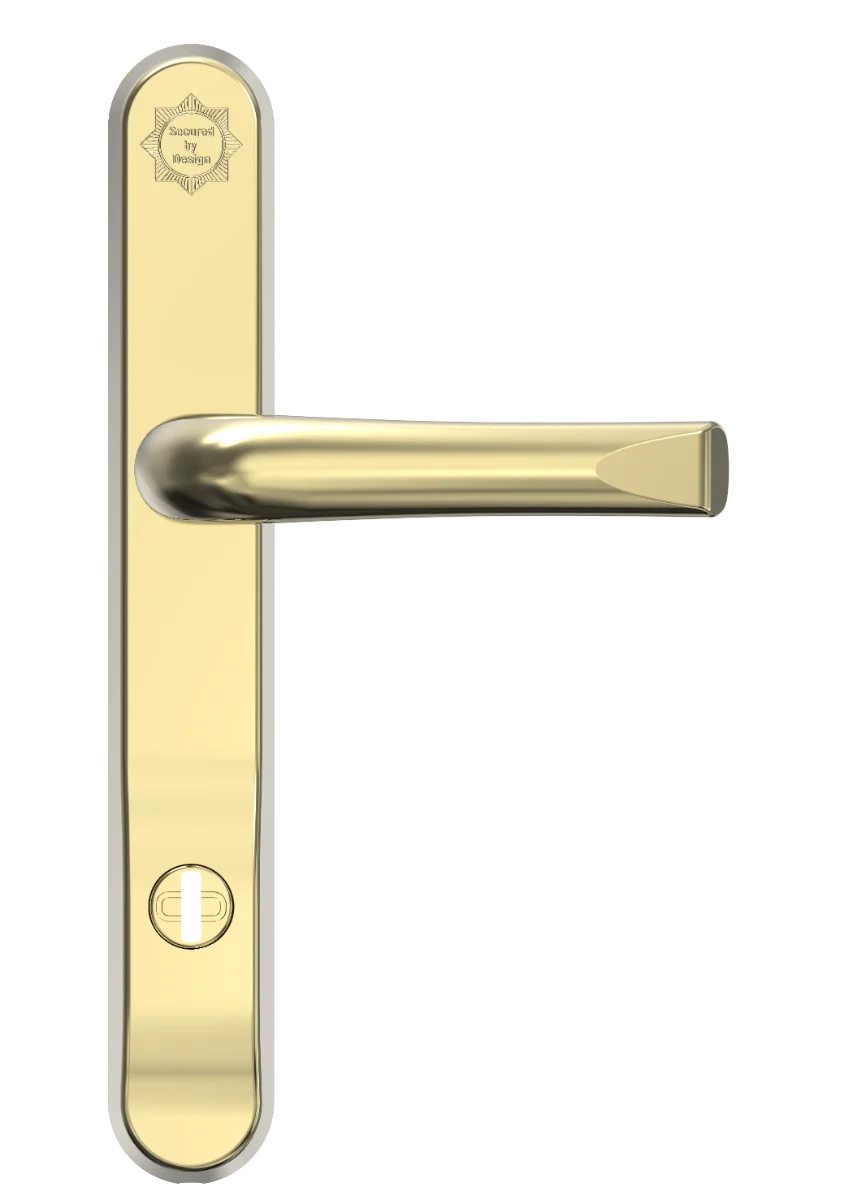 Mila SupaSecure Long Lever Door Handle - Polished