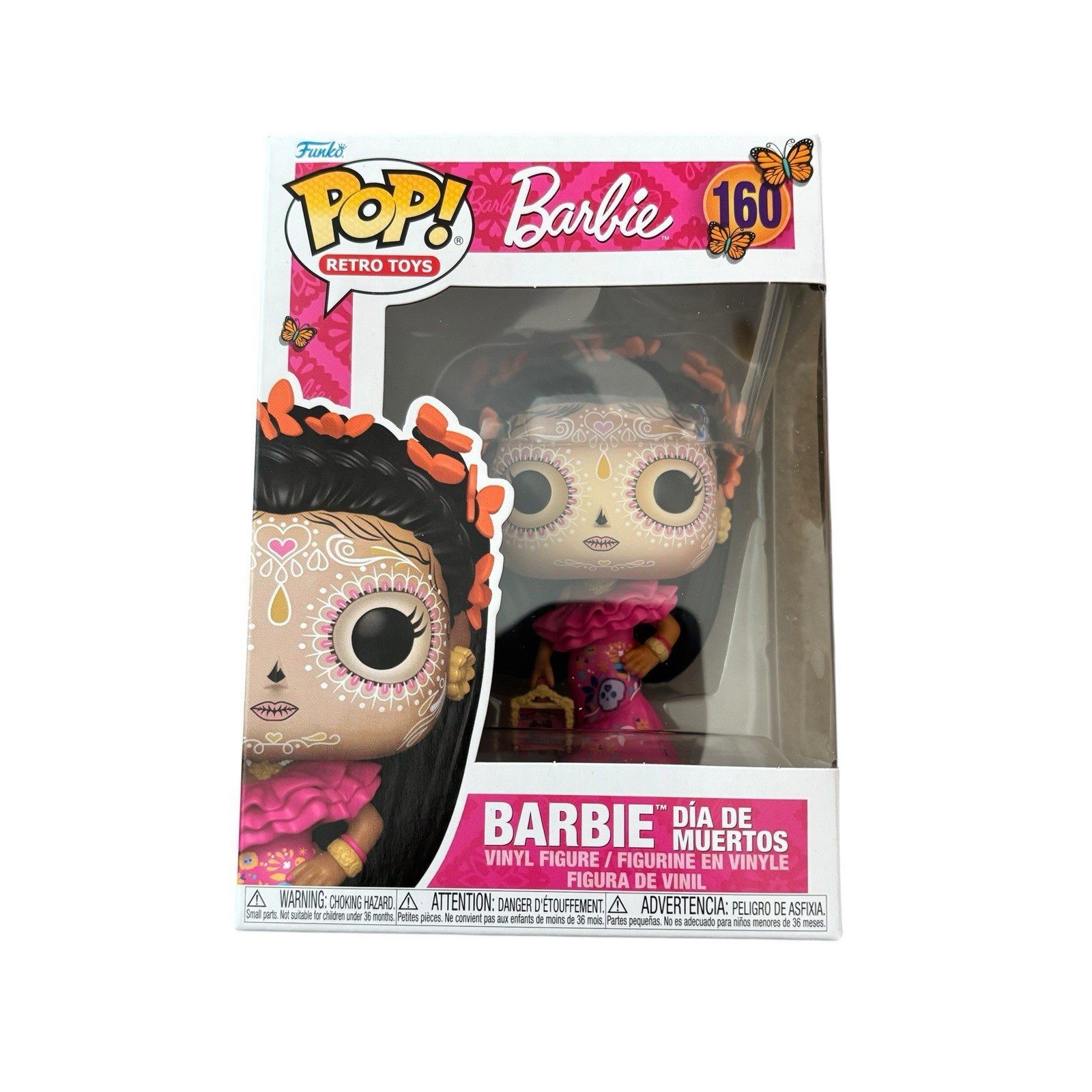 Funko Pop Barbie Dia De Los Muertos #162 Vinyl Figure Collectible New