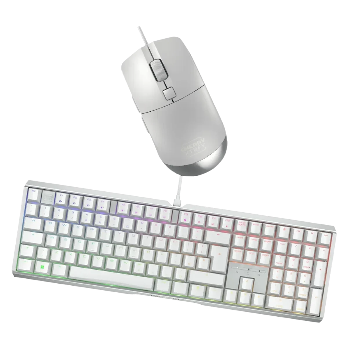 Cherry White Bundle - XTRFY MX 3.1 Keyboard & M50 Mouse