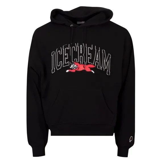BBC Icecream College Applique Running Dog Hoodie