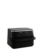 George Home GHAFN121B5D 9L Multi-Basket Dual Digital Air Fryer Non-Stick Black