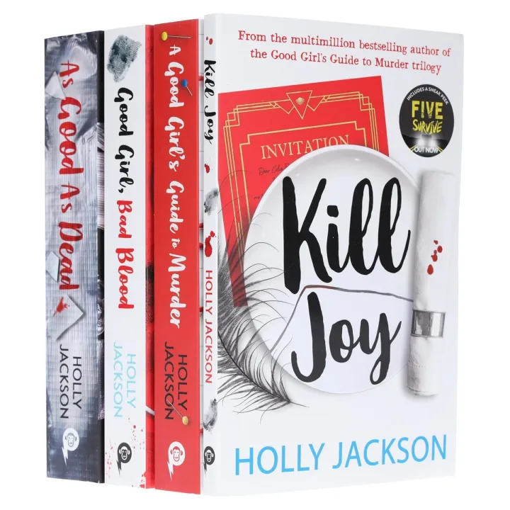 A Good Girl's Guide to Murder Series 4 Books Collection Set by Holly Jackson - Young Adult - Paperback