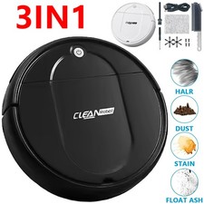 3-in-1 Robot Vacuum Mop Combo Silent w/Obstacle Avoidance for Home Tile Floors