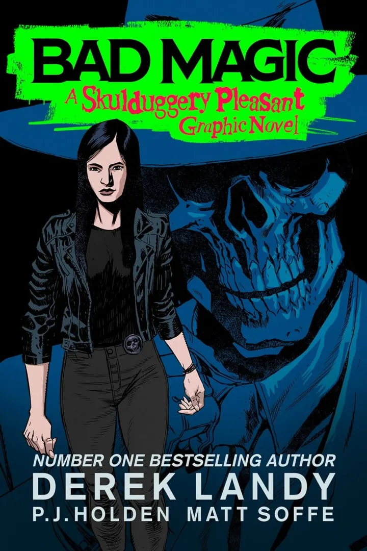 Skulduggery Pleasant: Bad Magic by Derek Landy - Young Adult Graphic Novel - Paperback