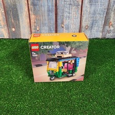LEGO 40469 CREATOR Tuk Tuk Box Vehicle Bike Holiday set BNIB New Sealed Retired