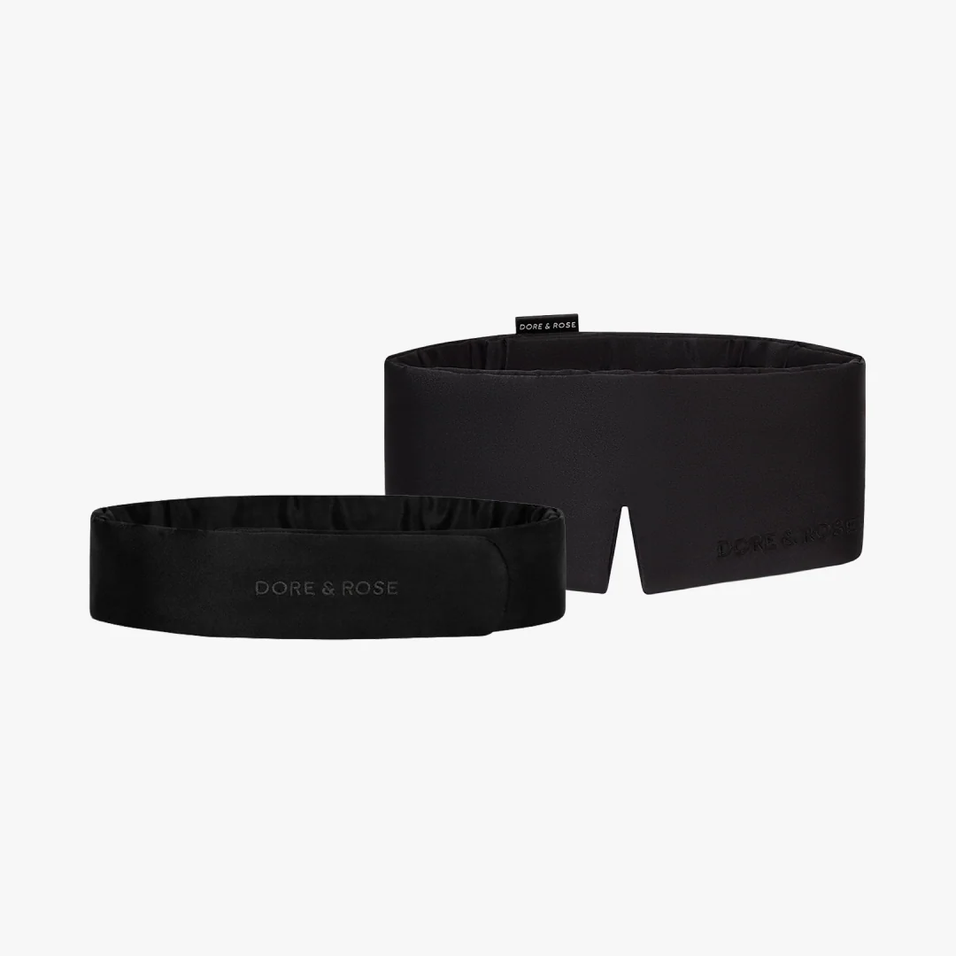 Silk Sleep Mask & Headband Duo