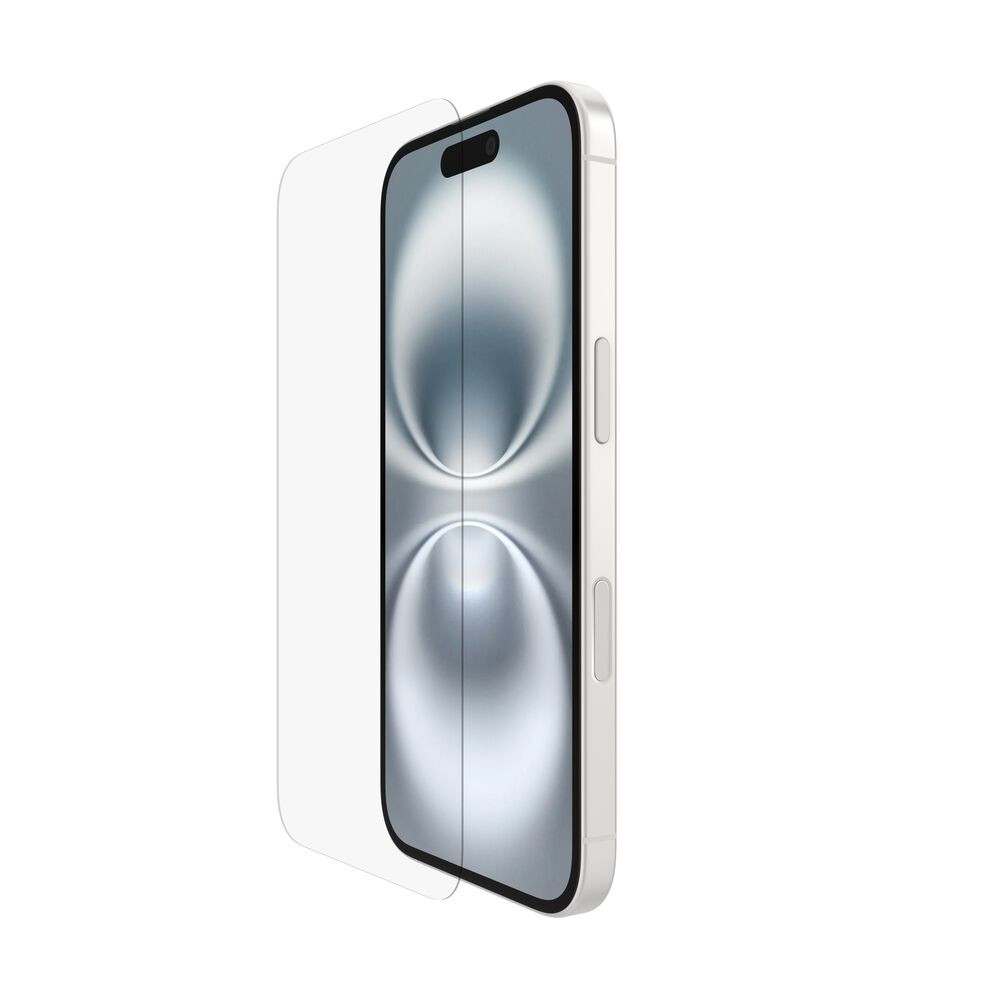 Belkin ScreenForce UltraGlass 2 Treated Screen Protector for iPhone 16 / iPhone 15 / iPhone 14 Pro