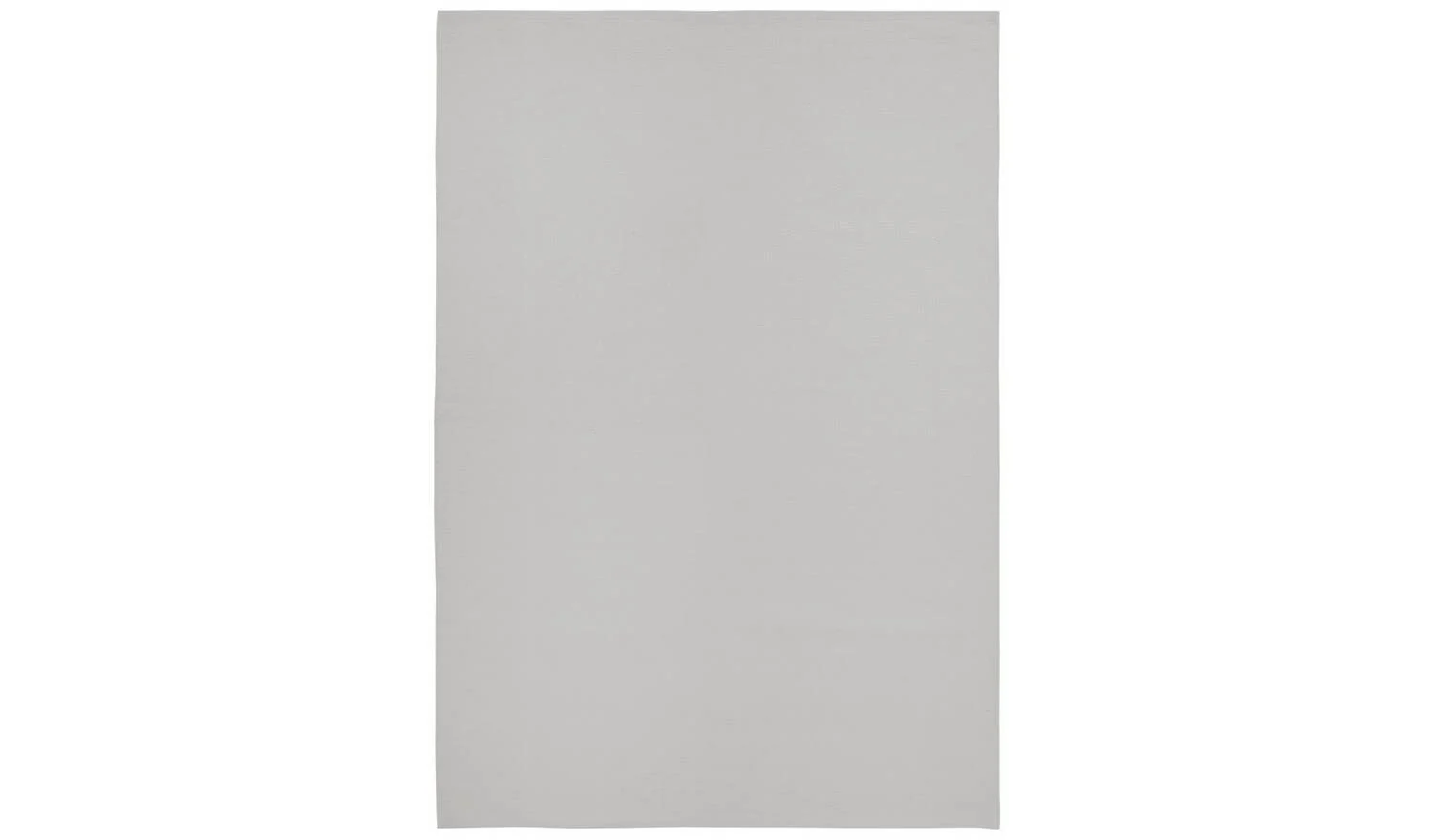 Argos Plain Grey Cotton Flatweave Rug 170x120cm Living Room Bedroom Floor