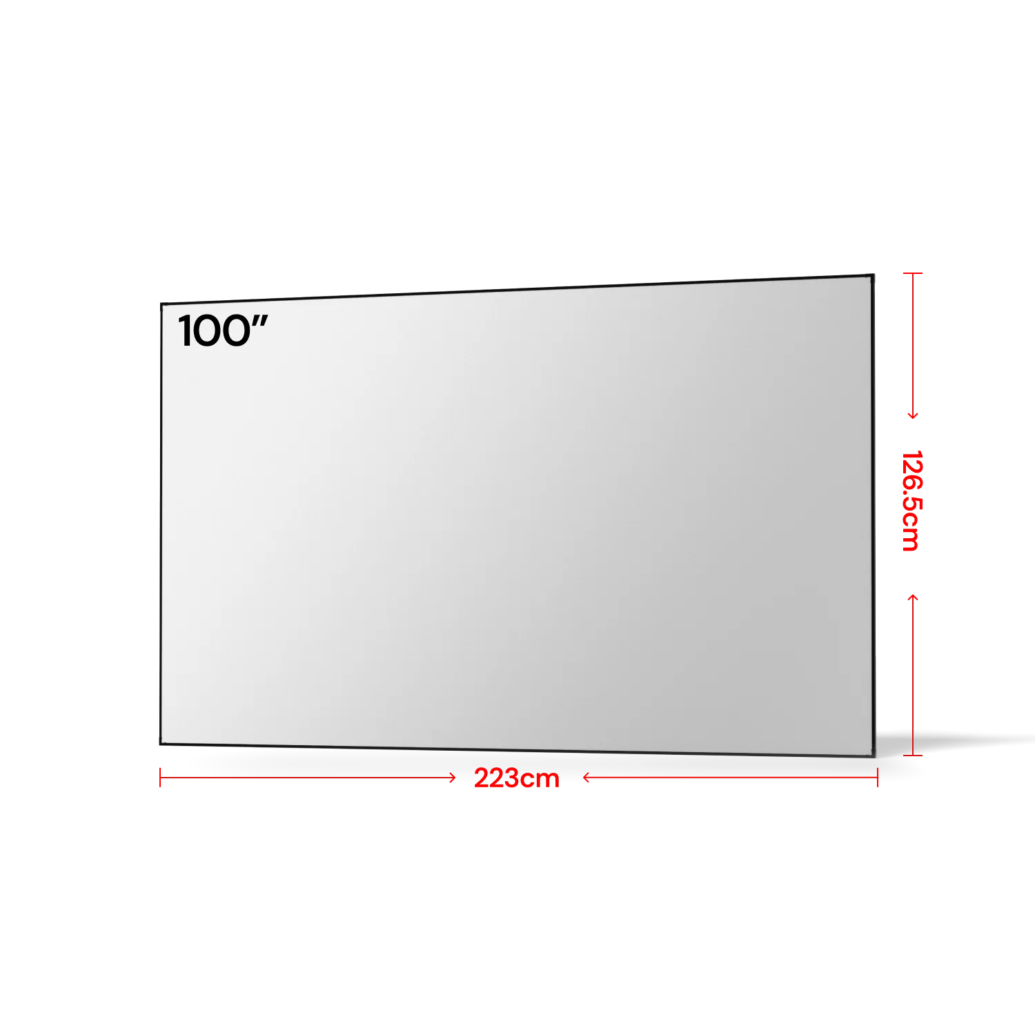 Valerion 100''-200'' Matte White Screen(UK) - 200''
