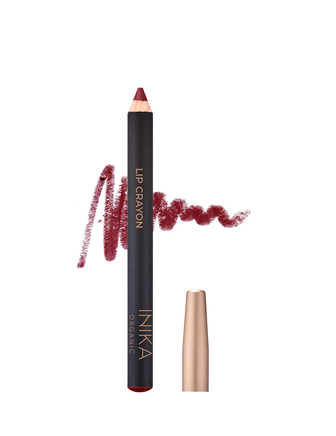 INIKA Organic Lipstick Crayon - Crimson (NEW)