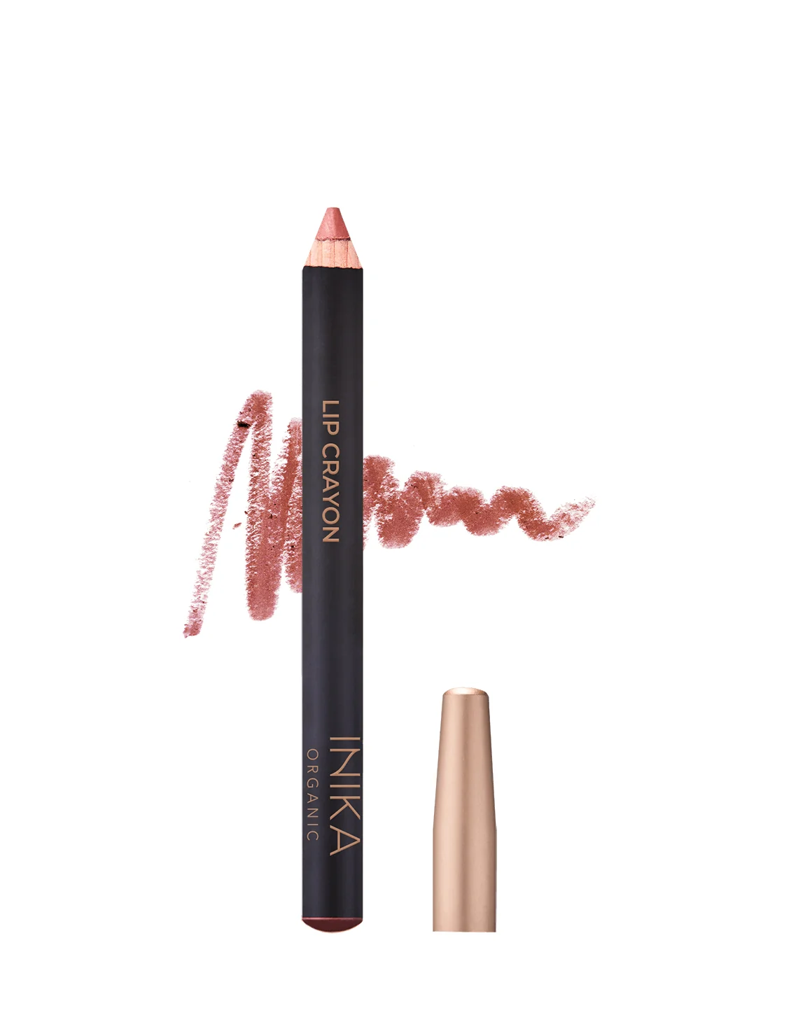 INIKA Organic Lipstick Crayon - Rose Nude