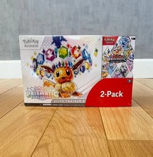 Pokemon TCG Prismatic Evolutions Costco Bundle ETB & Booster Bundle Sealed ✅